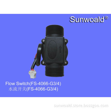 3/4" Plastic Water Magnetic Flow Valve Flow Sensor